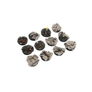 Urban Fight Bases, Round 25mm (5)-B03421