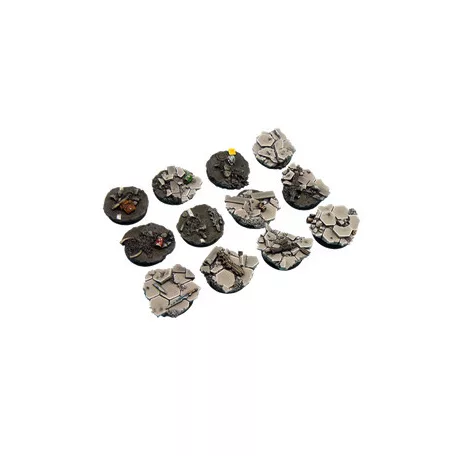 Urban Fight Bases, Round 25mm (5)-B03421