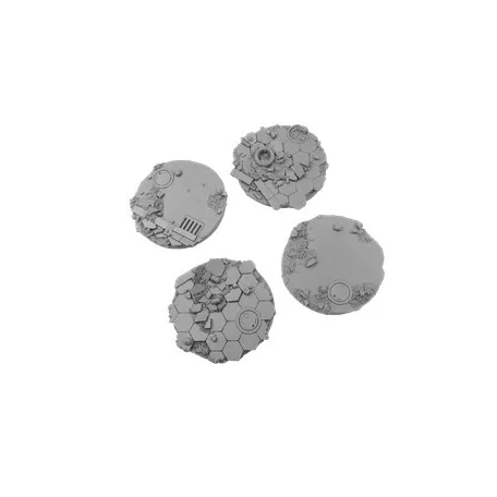 Urban Fight Bases, Round 55mm (1)-B03429