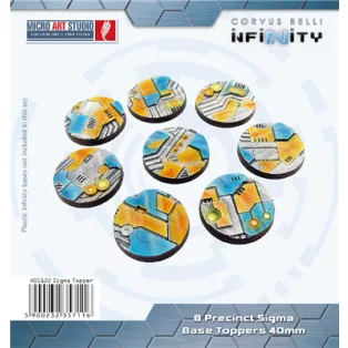 Precinct Sigma Base Topper Round 40mm (8)-H05122