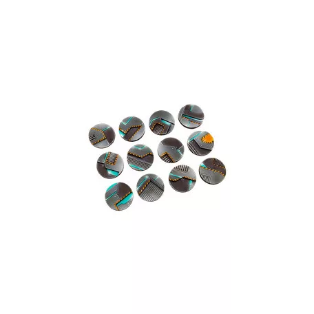 Daedalus Gate Base Topper Round 25mm (12)-H05421
