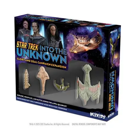Star Trek: Into the Unknown - Glory and Zeal Expansion - EN-89855