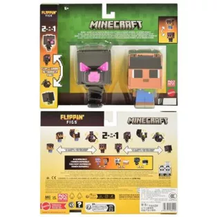 Minecraft Flip Figure 2pk-JCN27