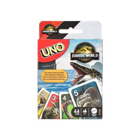 Game Uno Jurassic World Rebirth-JFT28