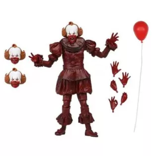 Welcome to Derry - 7" Scale Action Figure - Ultimate Blood Pennywise-NE45429-01
