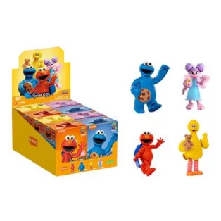 Blokees Figures Sesame Street Assort. 01 Display (8)-