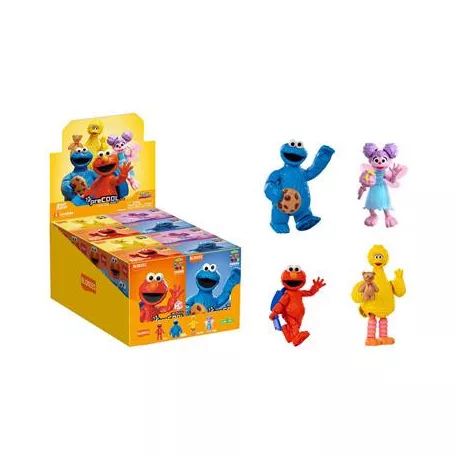 Blokees Figures Sesame Street Assort. 01 Display (8)-