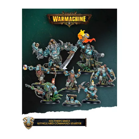 Warmachine: Southern Kriels Kithguard Command Starter - EN-SFIK-SKR387
