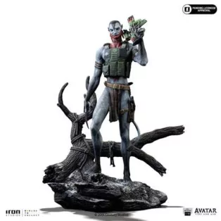 Miles Quaritch Avatar 3: Fire and Ash Art Scale 1/10-AVAT134025-10