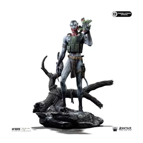 Miles Quaritch Avatar 3: Fire and Ash Art Scale 1/10-AVAT134025-10