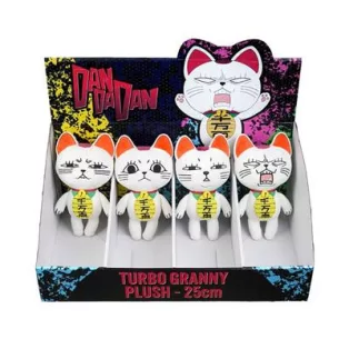 Dan Da Dan - Plush Toy - Turbo Granny - 4 different designs - Display - 12 pieces-SAK70463