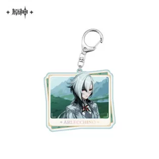 Genshin Impact - Acrylic Keychain - Arlecchino - 68 x 63mm-SAK14739