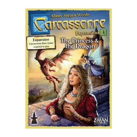 Carcassonne - Exp: 3 - The Princess and the Dragon - EN-ZMG78103