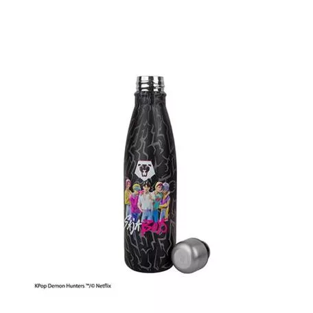 Insulated water bottle 500ml - Saja Boys - Kpop Demon Hunters-CR4126