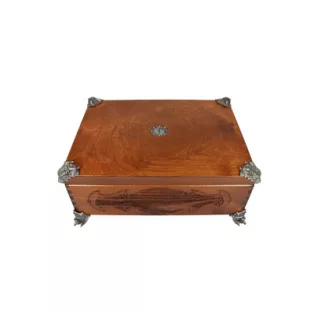 Kraken Wargames - Light Dragon Wooden Chest-KWG-DSAH-002