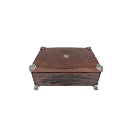 Kraken Wargames - Dark Dragon Wooden Chest-KWG-DSAH-003