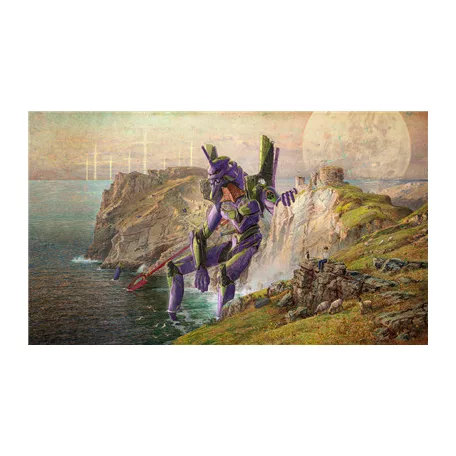 Kraken Wargames - TCG Mat 61x35cm - Mecha Coast-AF-TCG-380