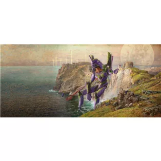 Kraken Wargames - Gamer Mousepad 90x40cm - Mecha Coast-AF-GMP-380