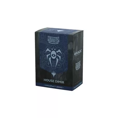 Dragon Shield Standard size License Sleeves - Magic: The Gathering House Dimir (100 Sleeves)-AT-16509