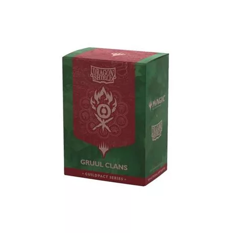 Dragon Shield Standard size License Sleeves - Magic: The Gathering Gruul Clans (100 Sleeves)-AT-16511