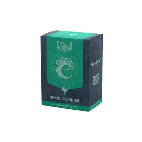 Dragon Shield Standard size License Sleeves - Magic: The Gathering Simic Combine (100 Sleeves)-AT-16512