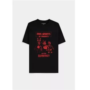 Five Nights At Freddy's - Can You Survive Men's Short Sleeved T-shirt Size L-TS016815FNF-L