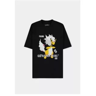 Pokémon - Mega Empharos Gotta Catch Em All - Men's Loose Fit Short Sleeved T-shirt-TS745227POK-2XL