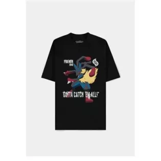 Pokémon - Mega Lucario Gotta Catch Em All - Men's Loose Fit Short Sleeved T-shirt-TS782850POK-2XL