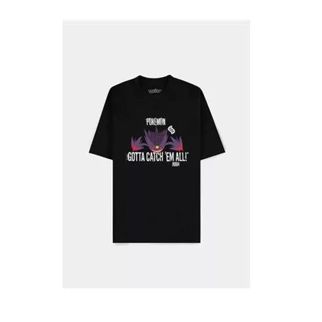 Pokémon - Mega Gengar - Men's Loose Fit Short Sleeved T-shirt-TS847374POK-XL