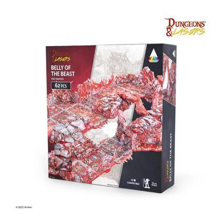 Dungeons & Lasers - Belly of the Beast Pre-painted - EN-DNL0136