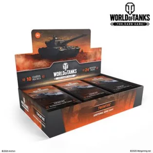 World of Tanks: The Card Game Booster Display: Twinfire (24 Boosters) - EN-WOT0008