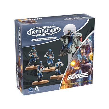 G.I. JOE Heroscape COBRA Troopers and COBRA Flight Pod Army Expansion - EN-RGS02882