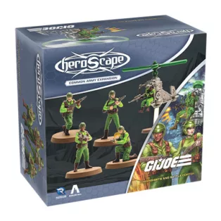 G.I. JOE Heroscape Greenshirts and Battle Copter Army Expansion - EN-RGS02880