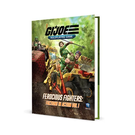 G.I. JOE Roleplaying Game Ferocious Fighters: Factions in Action Vol. 1 Sourcebook - EN-RGS01139