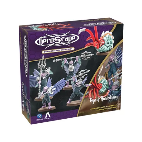 Heroscape Krakenling and Gelryie Vanguards Army Expansion - EN-RGS02839