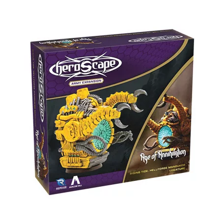 Heroscape Rising Tide Hellforge Mandukor Army Expansion - EN-RGS02765