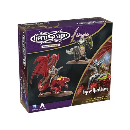 Heroscape Rising Tide Sonlen & Halushia, Scion of the Wild Army Expansion - EN-RGS02763