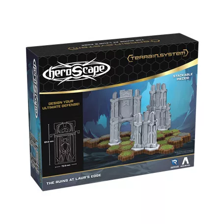 Heroscape The Ruins at Laur's Edge Terrain Expansion - EN-RGS02755