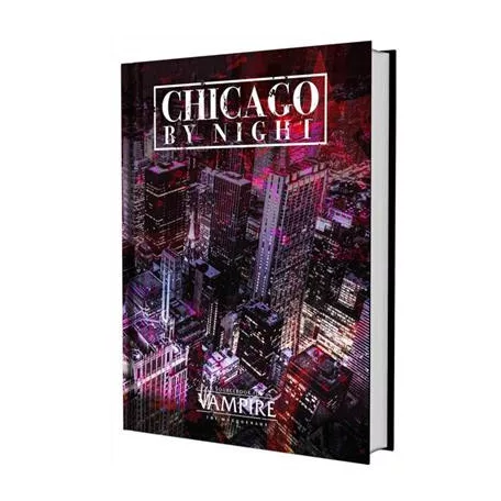 Vampire: The Masquerade 5th Edition Roleplaying Game Chicago By Night Sourcebook - EN-RGS01108