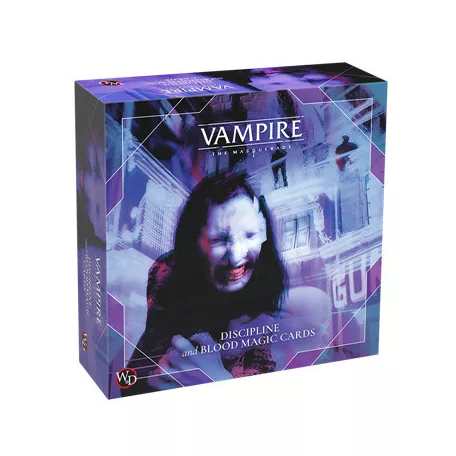 Vampire: The Masquerade 5th Edition Roleplaying Game Discipline Deck Accessory - EN-RGS02604