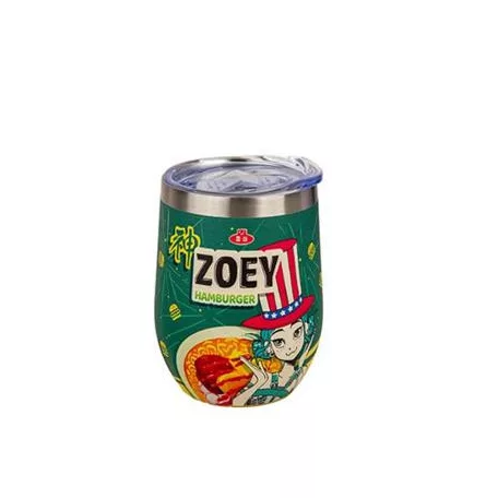 Insulated travel mug - Zoey Hamburger - Kpop Demon Hunters-CR4388