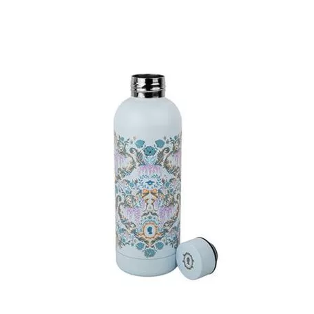 500ml Insulated Bottle - Light Blue Damask Flowers - Bridgerton-MAP4041