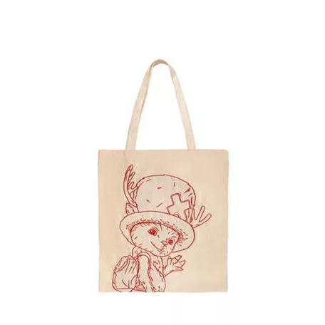 Embroidered Tote Bag - Chopper Sketch - One Piece Netflix-CR2492
