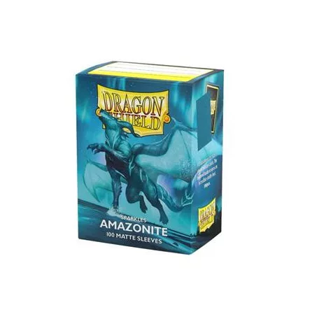 Dragon Shield Sleeves - Matte Standard size - Amazonite (100 Sleeves)-AT-11062