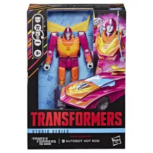 Transformers Studio Series MTMTE Collection The Transformers: Movie Voyager Class Autobot Hot Rod-G22545L0
