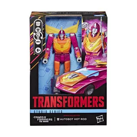 Transformers Studio Series MTMTE Collection The Transformers: Movie Voyager Class Autobot Hot Rod-G22545L0