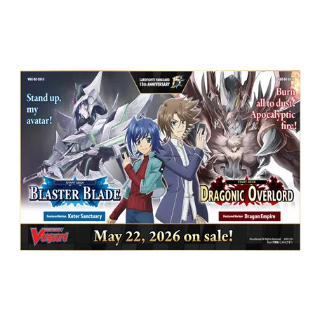 Cardfight!! Vanguard - Dragonic Overlord Start Deck Display (6 Decks) - EN-VGE-DZ-SS14