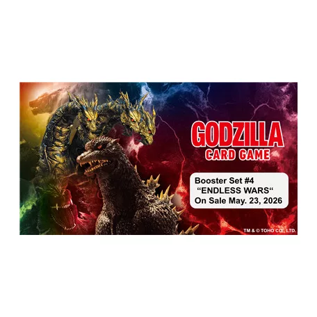 Godzilla Card Game - Endless Wars Booster Display (12 Packs) - EN-GZCGE-BP04