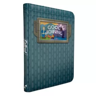 UP - Fallout - Vault Boy - Good Morning/Good Evening Lenticular 9-Pocket Zippered Premium PRO-BINDER-16811