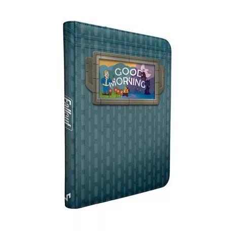 UP - Fallout - Vault Boy - Good Morning/Good Evening Lenticular 9-Pocket Zippered Premium PRO-BINDER-16811